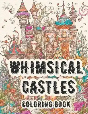 Whimsical Castles Coloring Book by Brynhaven Books Quantità Limitata