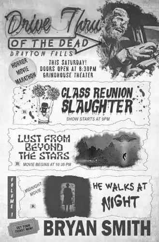 Drive-Thru of the Dead Drayton Falls Bryan Smith 9781957504254 Spedito Oggi