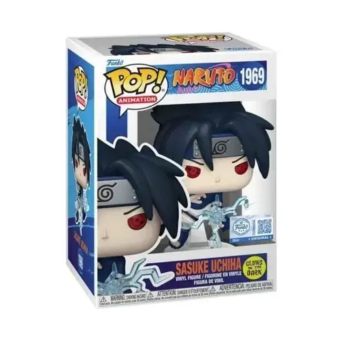 FUNKO POP Animation 1969 Sasuke Uchiha (GW) (Exclusive) 9cm Prezzo Ridotto
