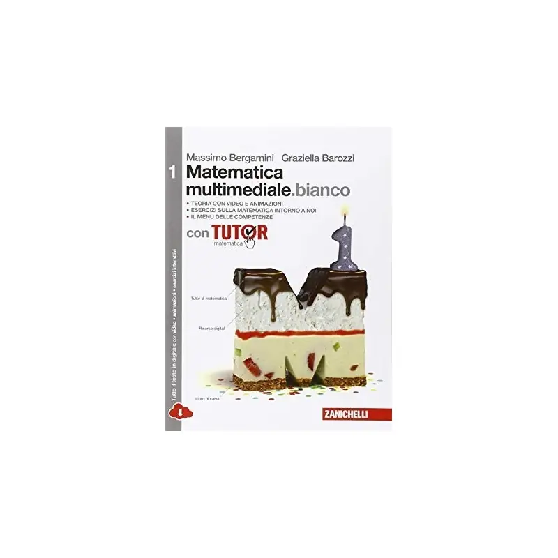 Matematica multimediale.bianco 1 con tutor Compra Oggi Stesso