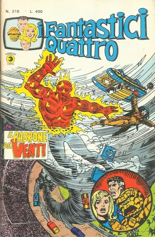 Pagamento Sicuro FANTASTICI QUATTRO 218 Ed. Corno