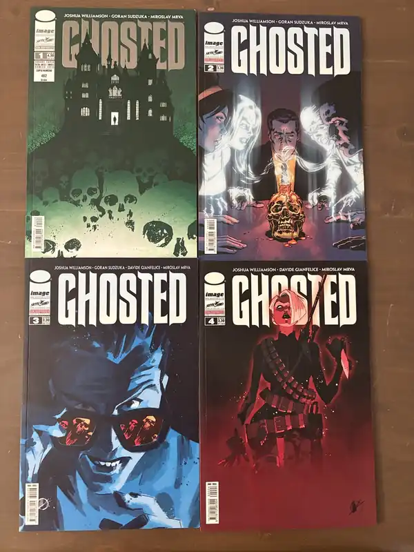 Subito Disponibile GHOSTED n.1 VARIANT COVER e n.2-3-4 Saldapress